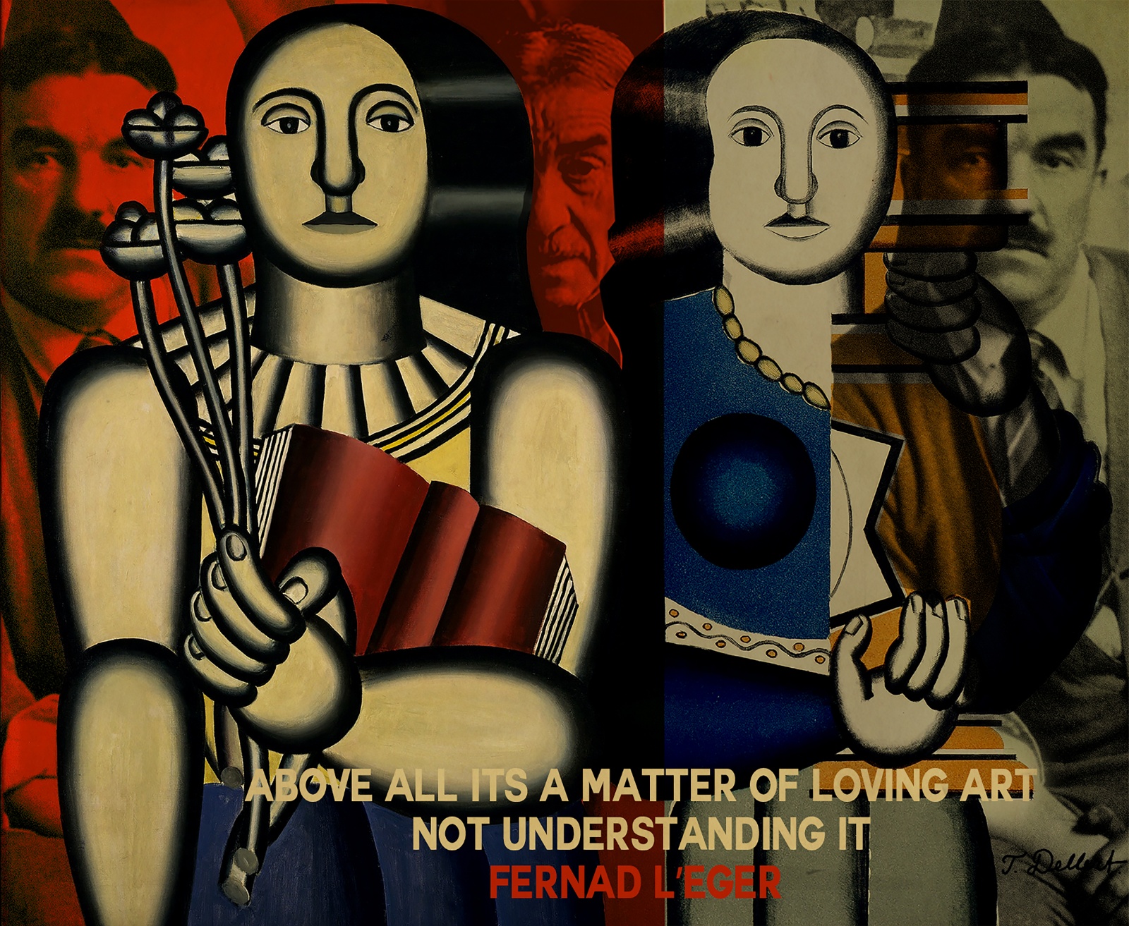 Small. PORTRAIT OF LEGER  copy